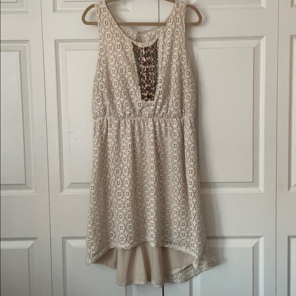 Maurice’s Plus High Low Lace Dress